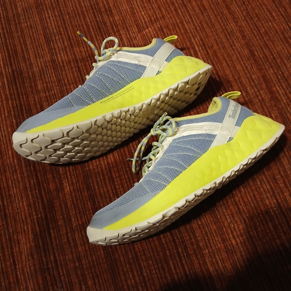 Like new Timberland Solar Wave Medium Blue Mesh Low Top - Picture 6 of 8
